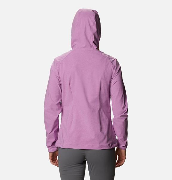 Columbia Heather Canyon Rain Jacket Pink For Women's NZ64573 New Zealand